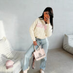 Bluza damska OLAVOGA IRIS ecru