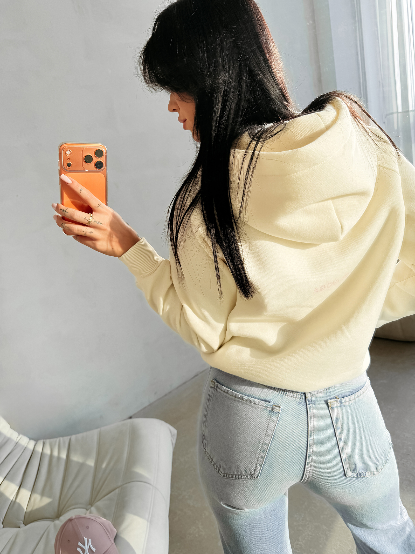 Bluza damska OLAVOGA IRIS ecru