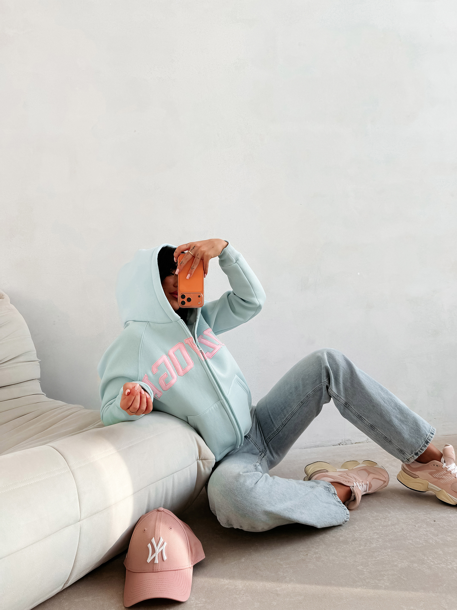 Bluza damska OLAVOGA IRIS miętowa