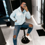 Bluza męska OLAVOGA IRIS miętowa