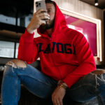 Bluza męska OLAVOGA IRIS czerwona