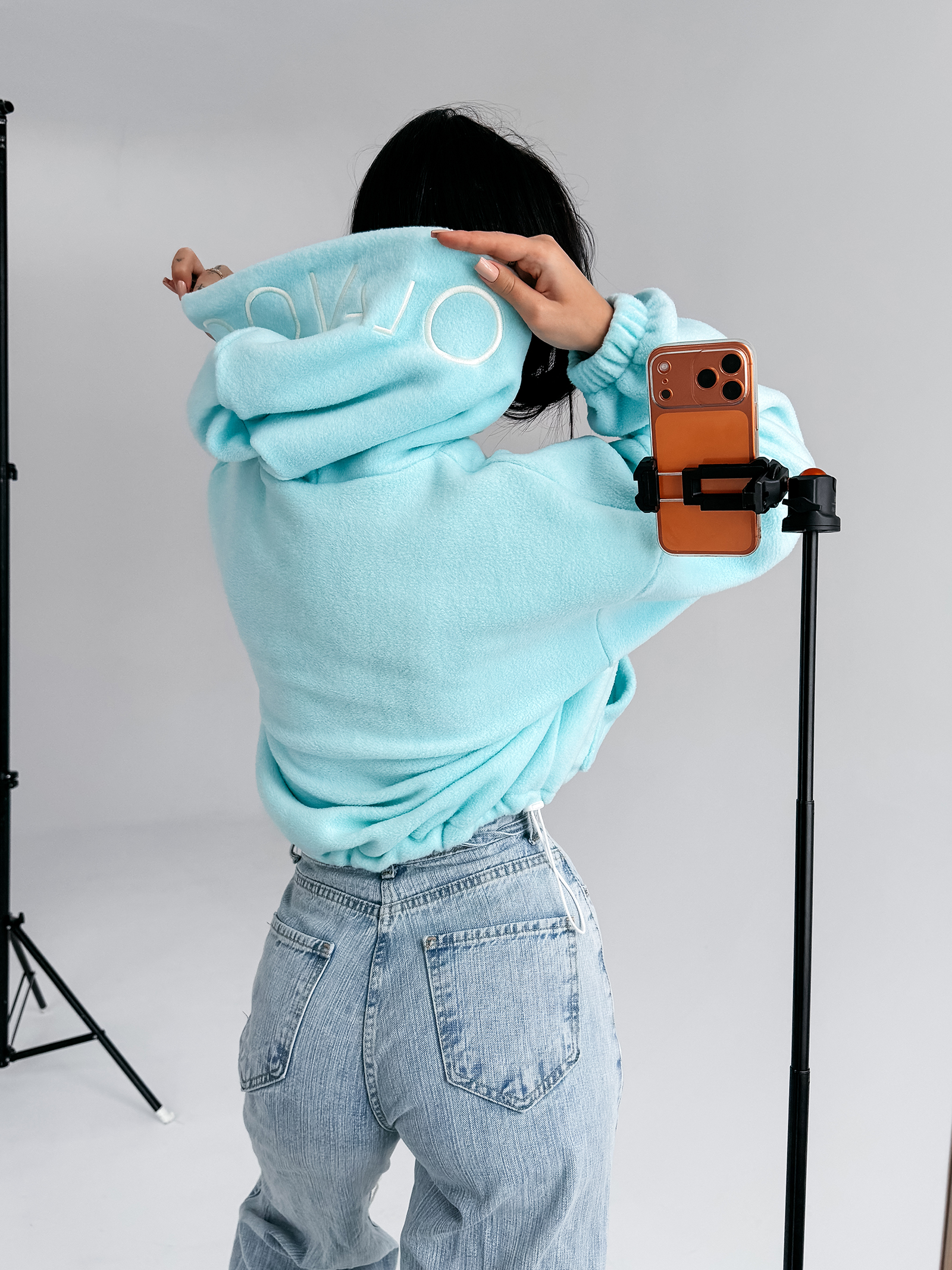 Bluza damska OLAVOGA MERIDIAN niebieska