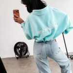 Bluza damska OLAVOGA SOFTI miętowa