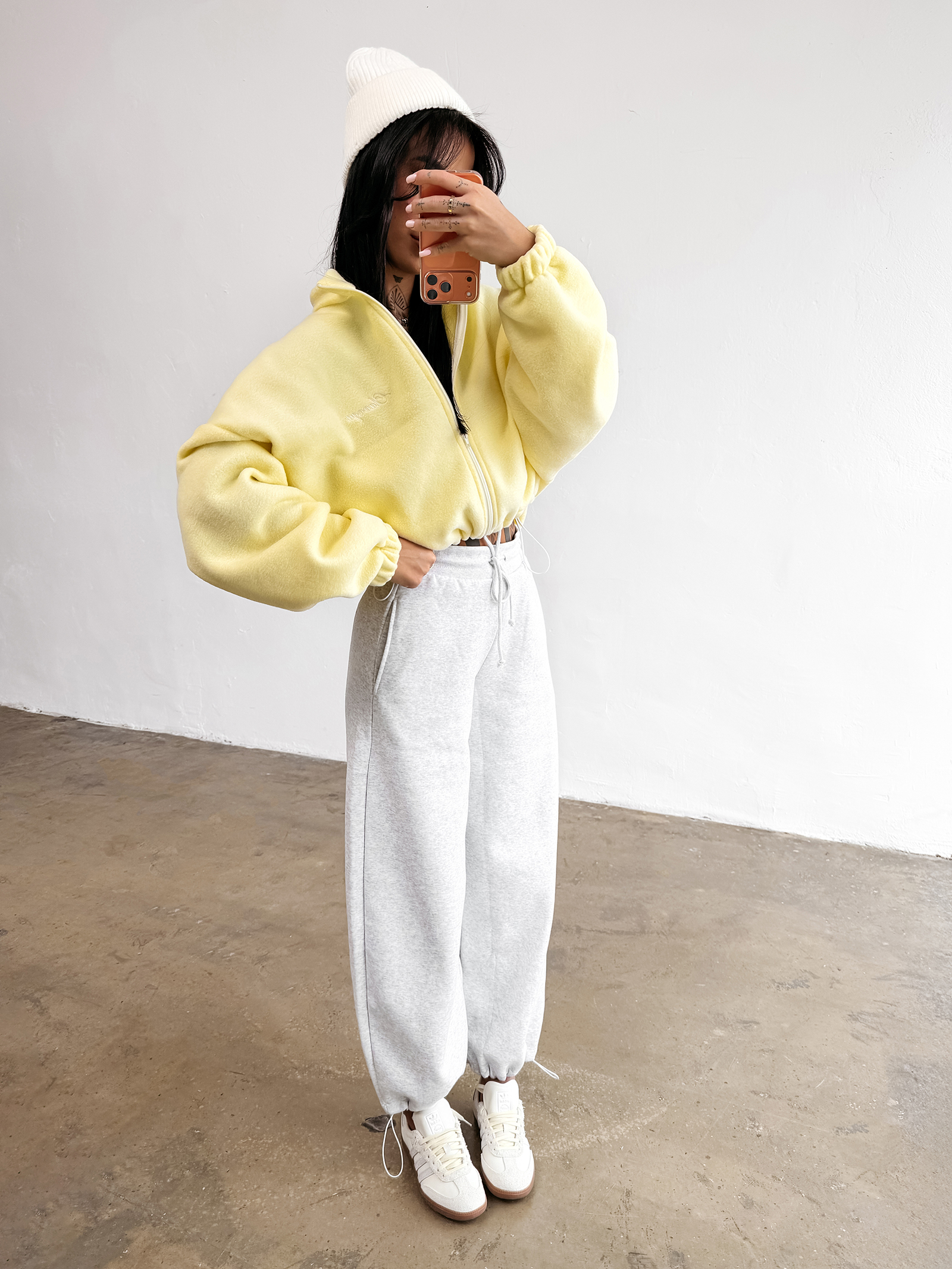 Bluza damska OLAVOGA SOFTI żółta