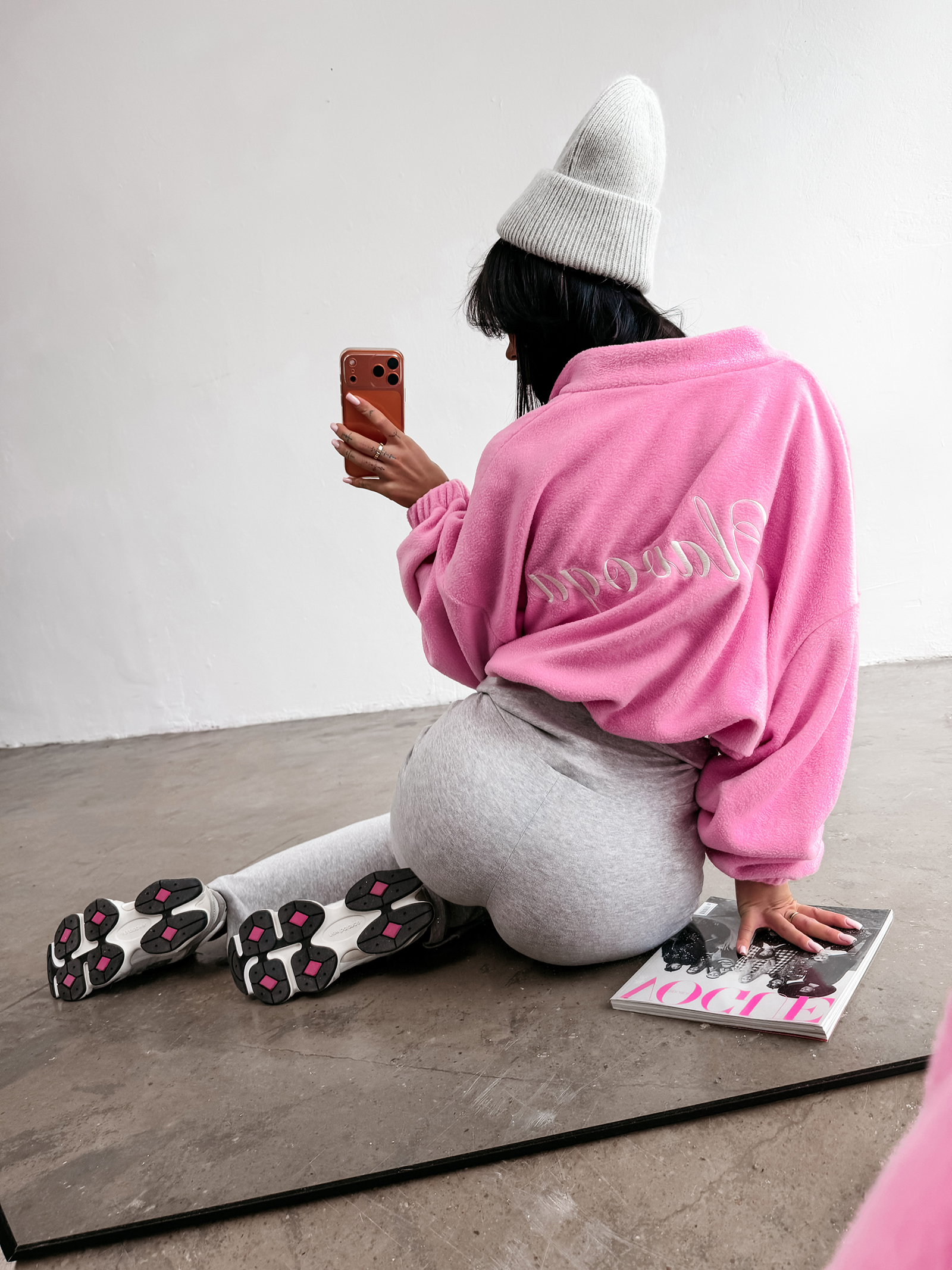 Bluza damska OLAVOGA SOFTI różowa