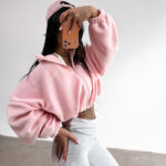 Bluza damska OLAVOGA SOFTI koralowa