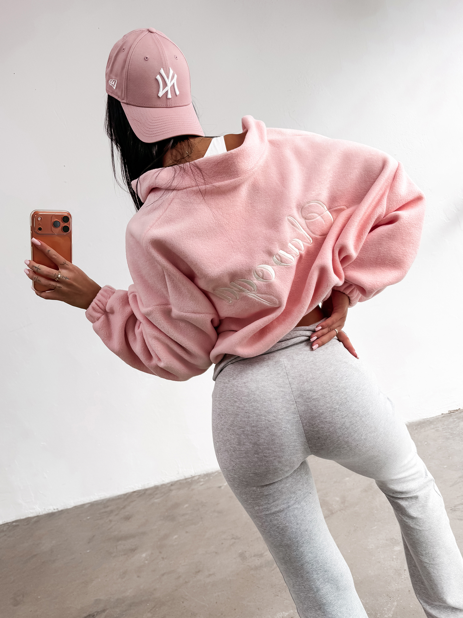 Bluza damska OLAVOGA SOFTI koralowa