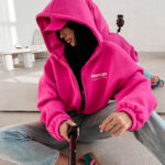 Bluza damska OLAVOGA TULIP fuksja