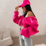 Bluza damska OLAVOGA TULIP fuksja