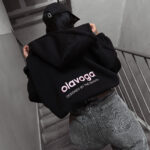 Bluza damska OLAVOGA TULIP czarna