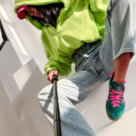 Bluza damska OLAVOGA TULIP zielona