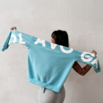 Bluza damska OLAVOGA VINTA niebieska