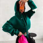 Bluza damska OLAVOGA VINTA zielona