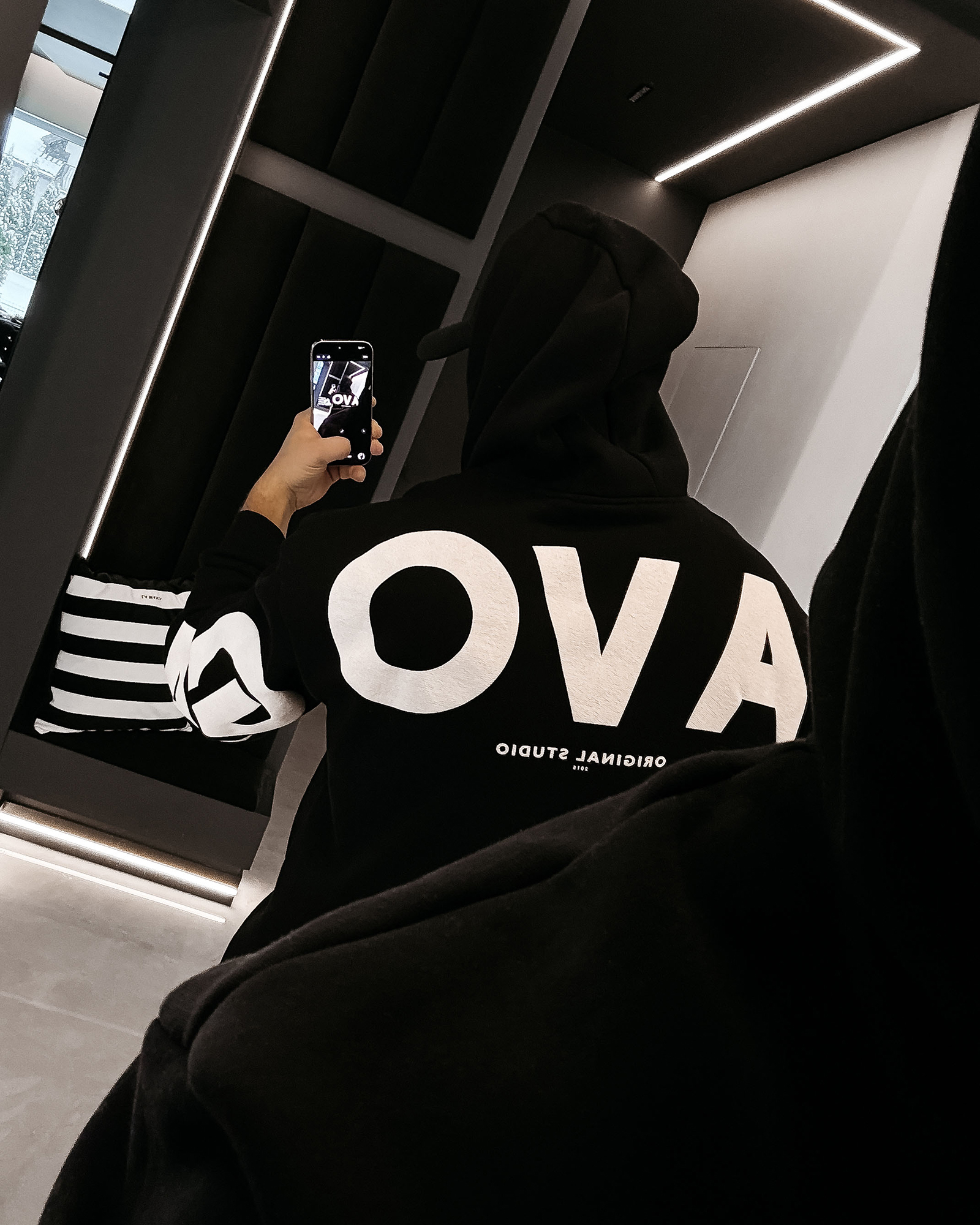 Bluza męska OLAVOGA VINTA czarna