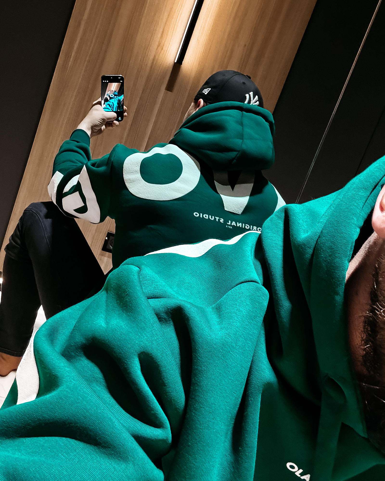 Bluza męska OLAVOGA VINTA zielona