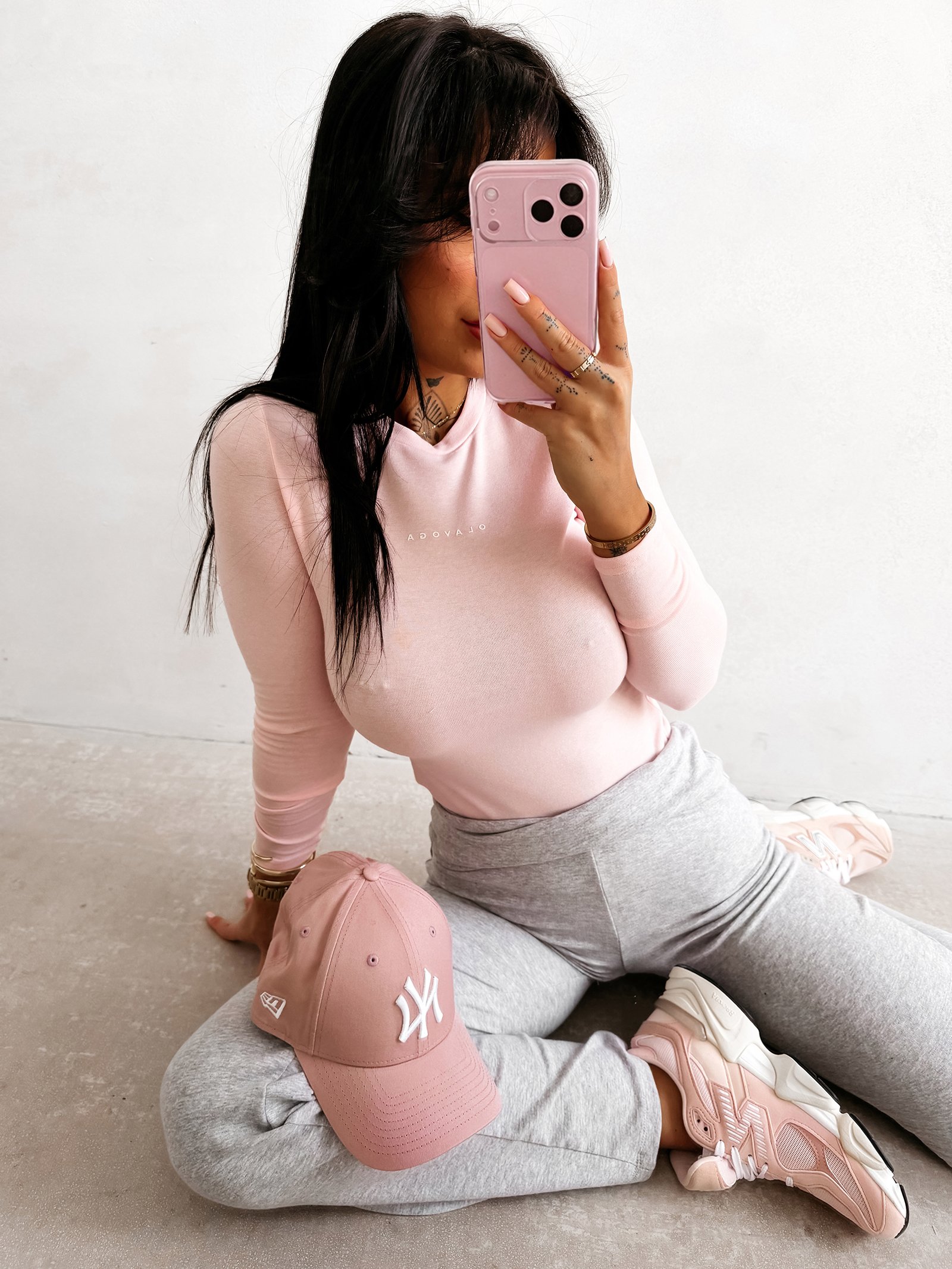 Bluzka damska OLAVOGA MIRIAM różowa Bluzka damska OLAVOGA MIRIAM różowa