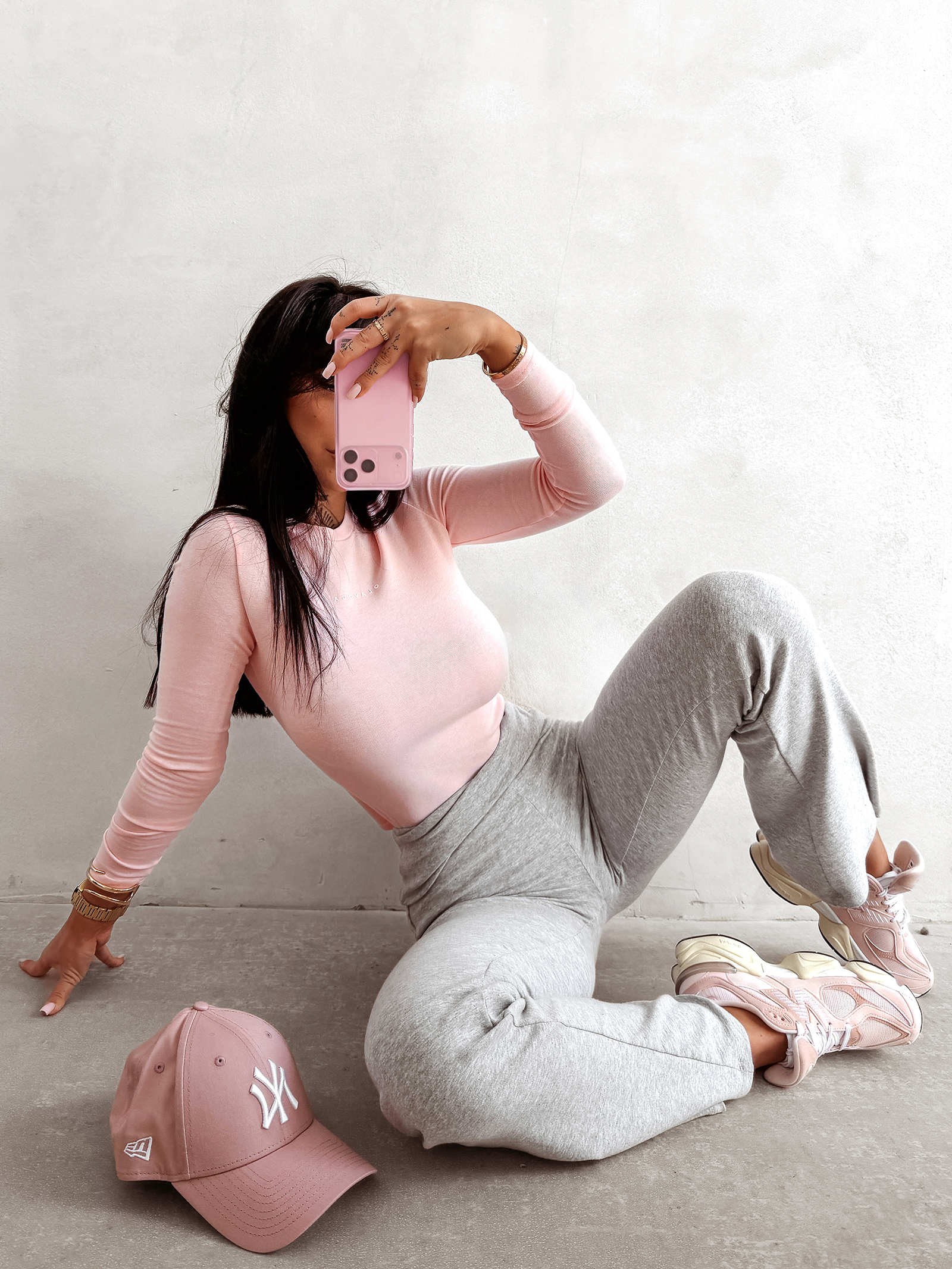 Bluzka damska OLAVOGA MIRIAM różowa