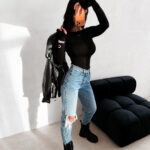 Bluzka damska OLAVOGA NELA czarna