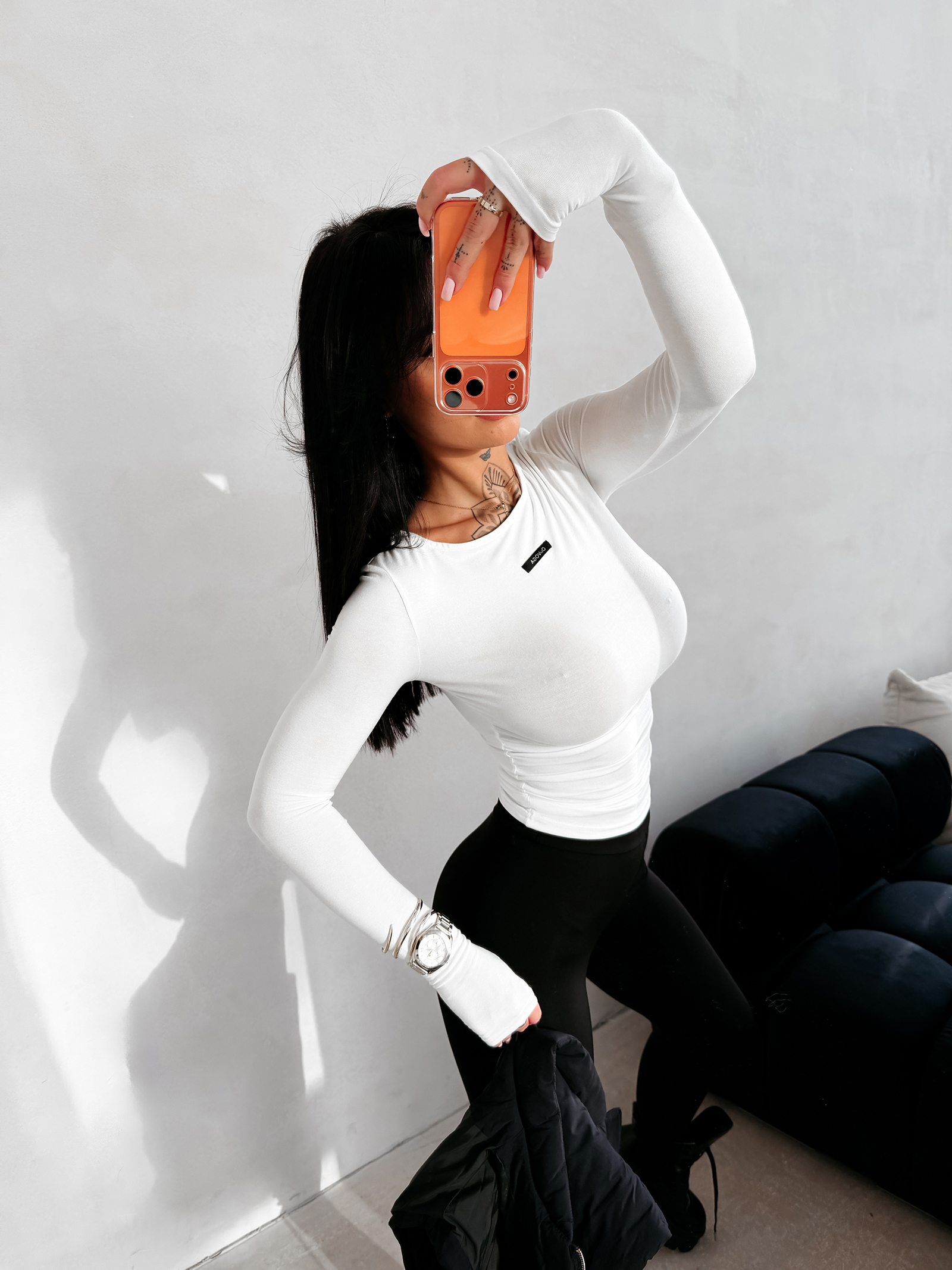 Bluzka damska OLAVOGA NELA ecru