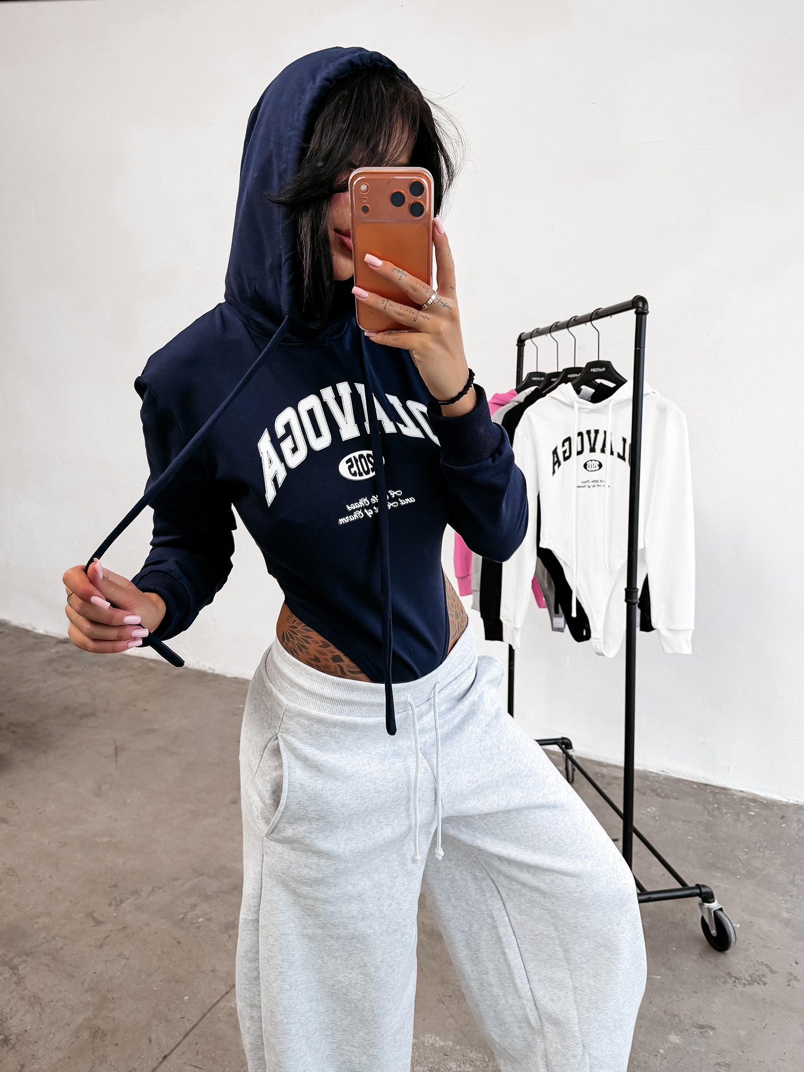 Body damskie OLAVOGA SELIA granatowe