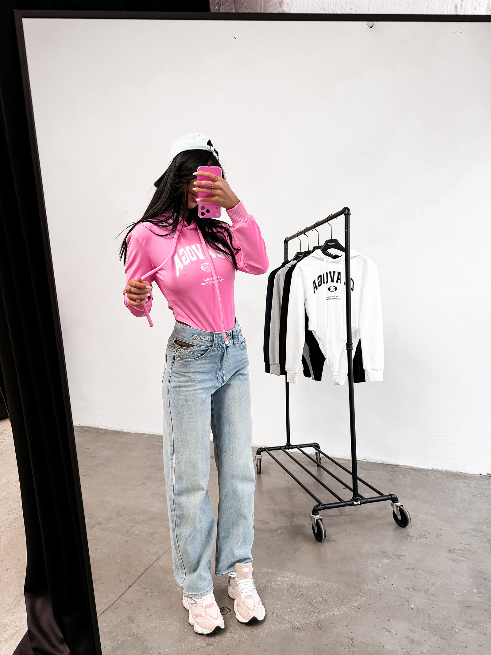 Body damskie OLAVOGA SELIA różowe Body damskie OLAVOGA SELIA różowe