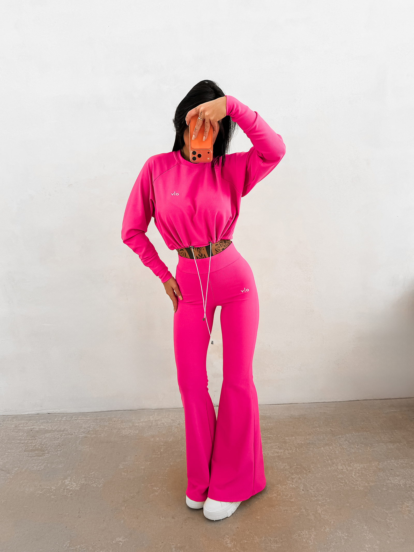 Komplet damski OLAVOGA ASHWAY amarantowy