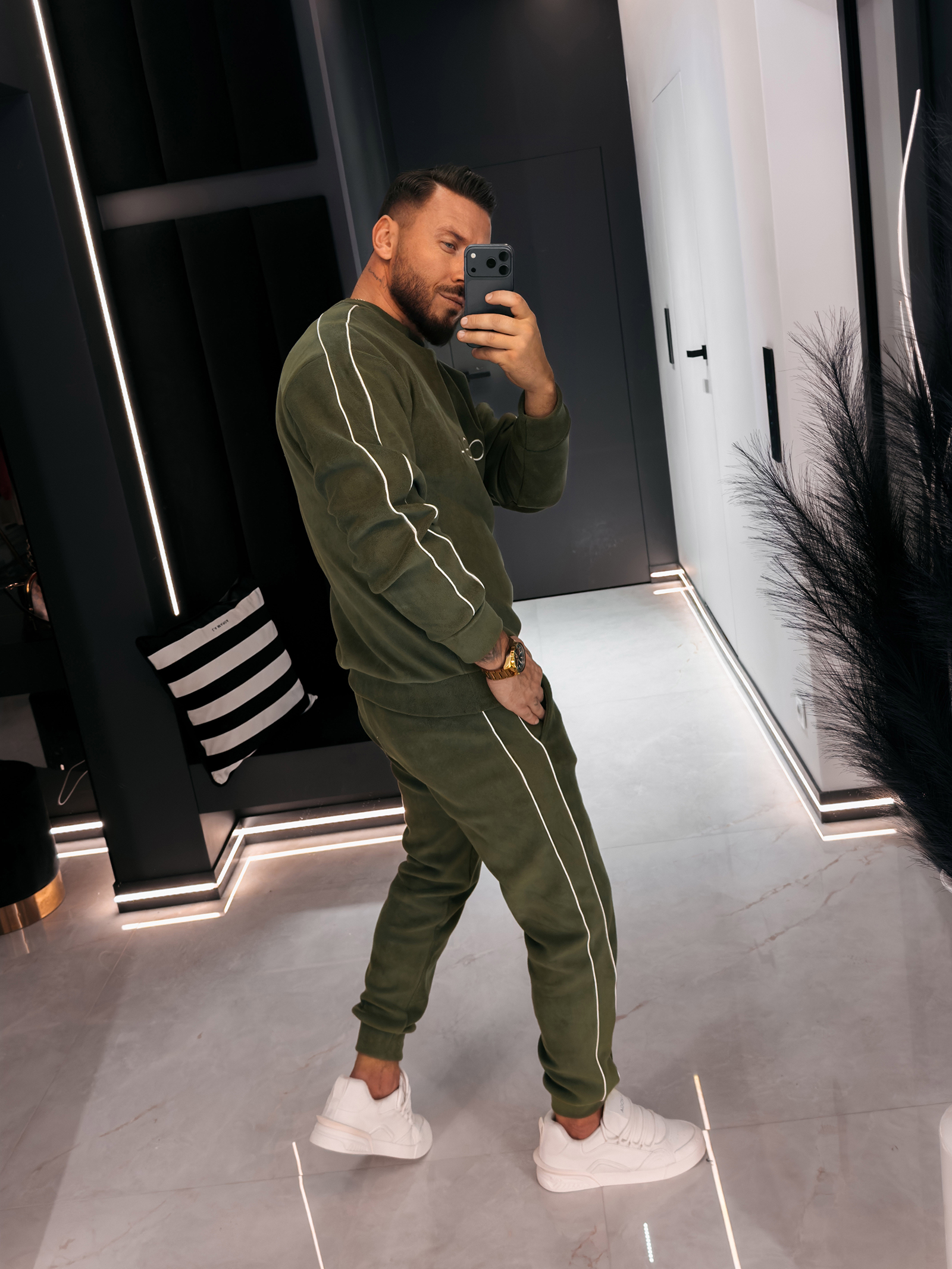 Komplet męski OLAVOGA LENTO zielony