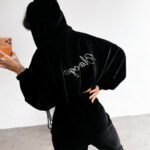 Komplet damski OLAVOGA PRISM czarny