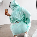 Komplet damski OLAVOGA PRISM miętowy