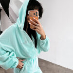 Komplet damski OLAVOGA PRISM miętowy