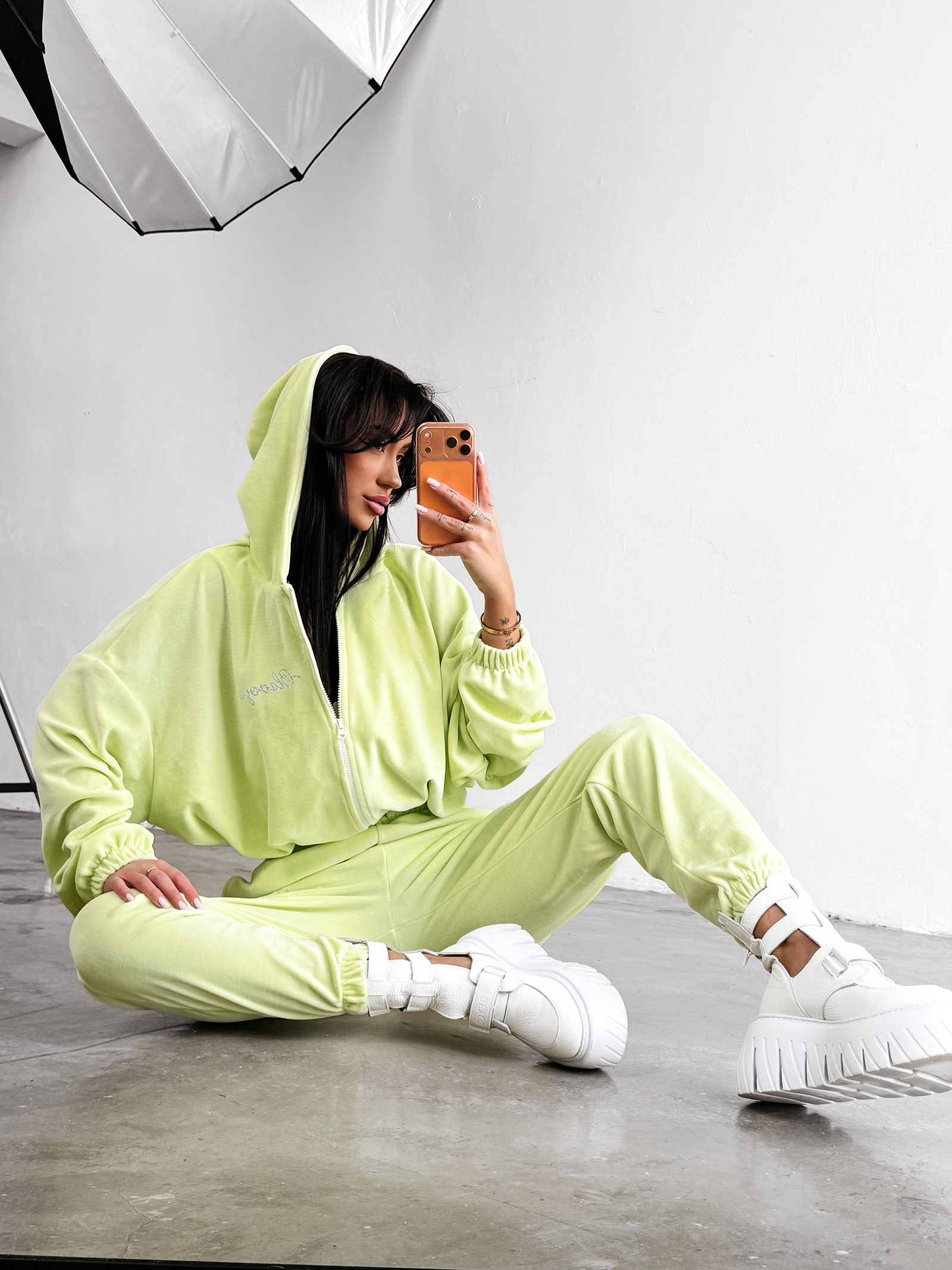 Komplet damski OLAVOGA PRISM żółty Komplet damski OLAVOGA PRISM żółty