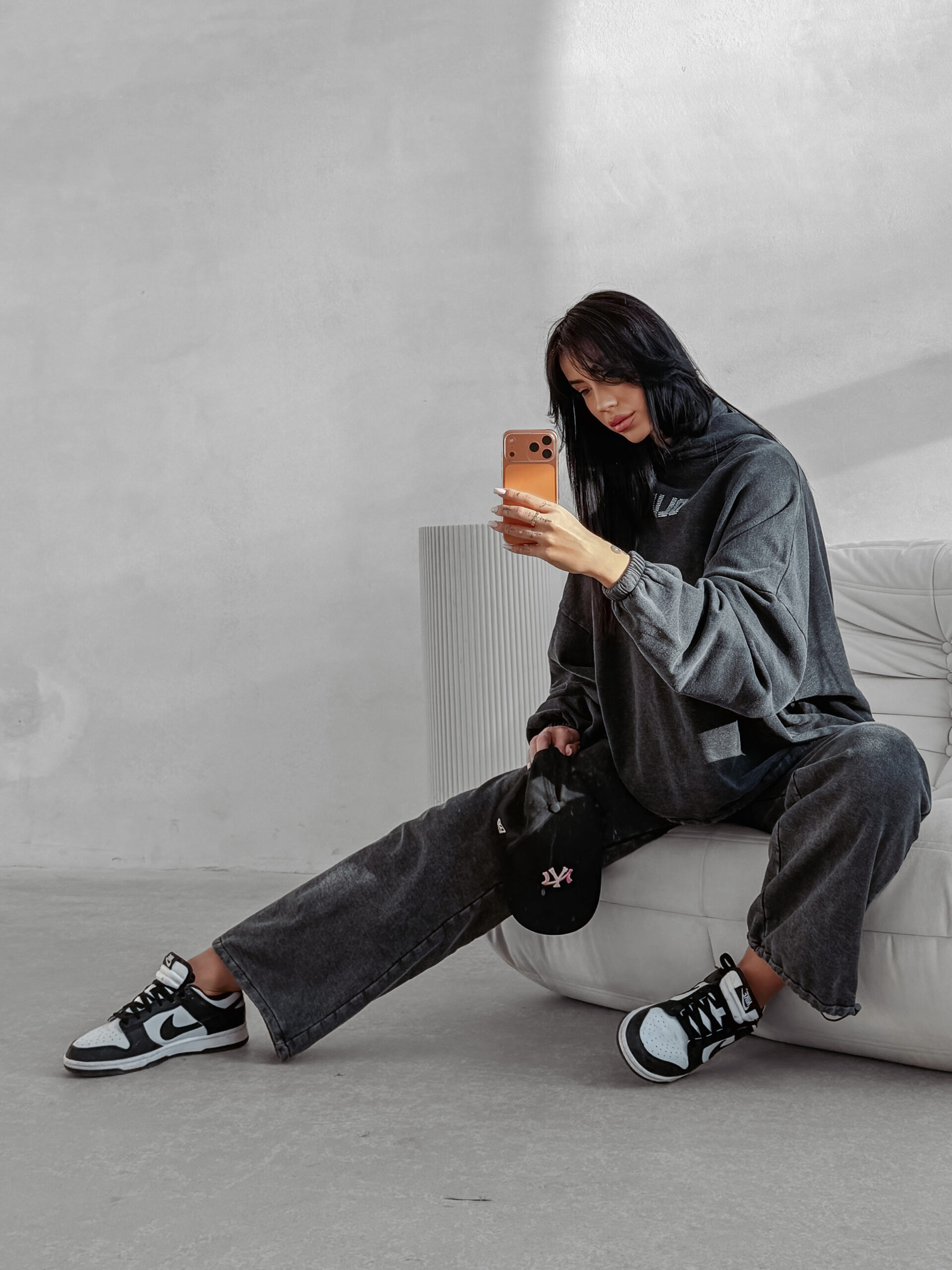 Komplet damski OLAVOGA STONY c.szary