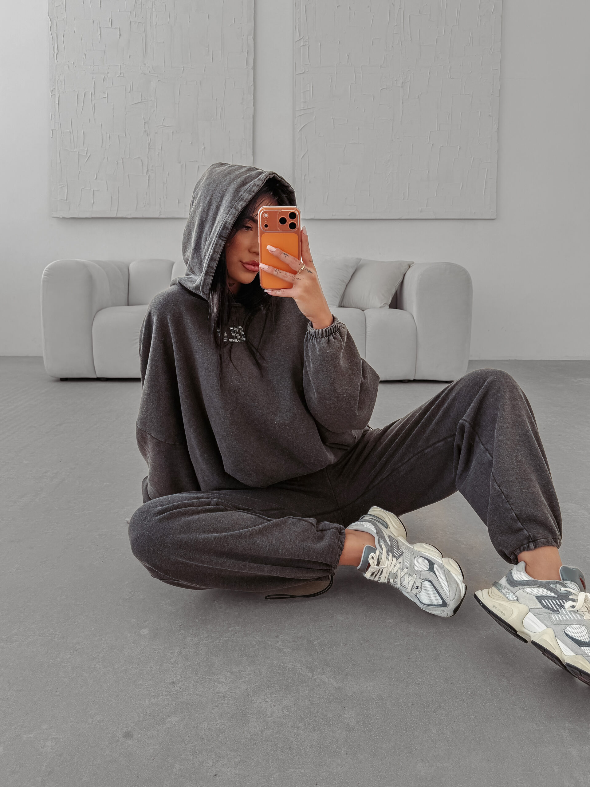 Komplet damski OLAVOGA STONY brązowy Komplet damski OLAVOGA STONY brązowy