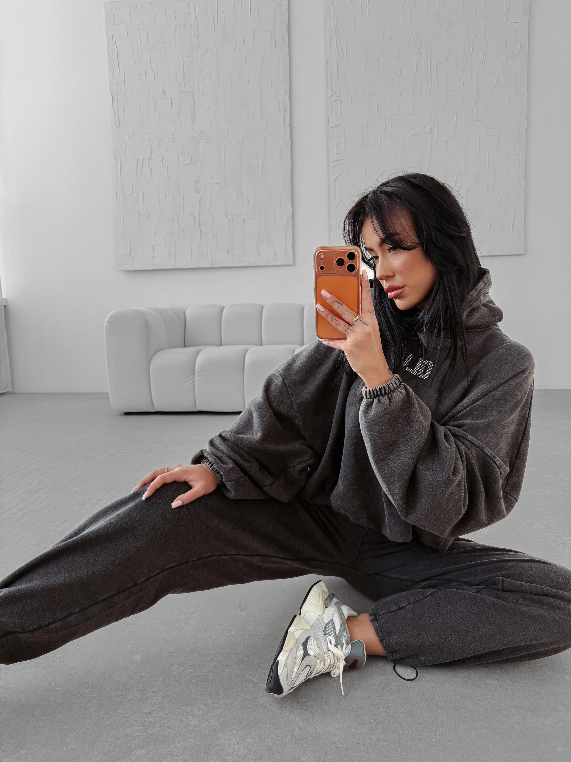 Komplet damski OLAVOGA STONY brązowy Komplet damski OLAVOGA STONY brązowy