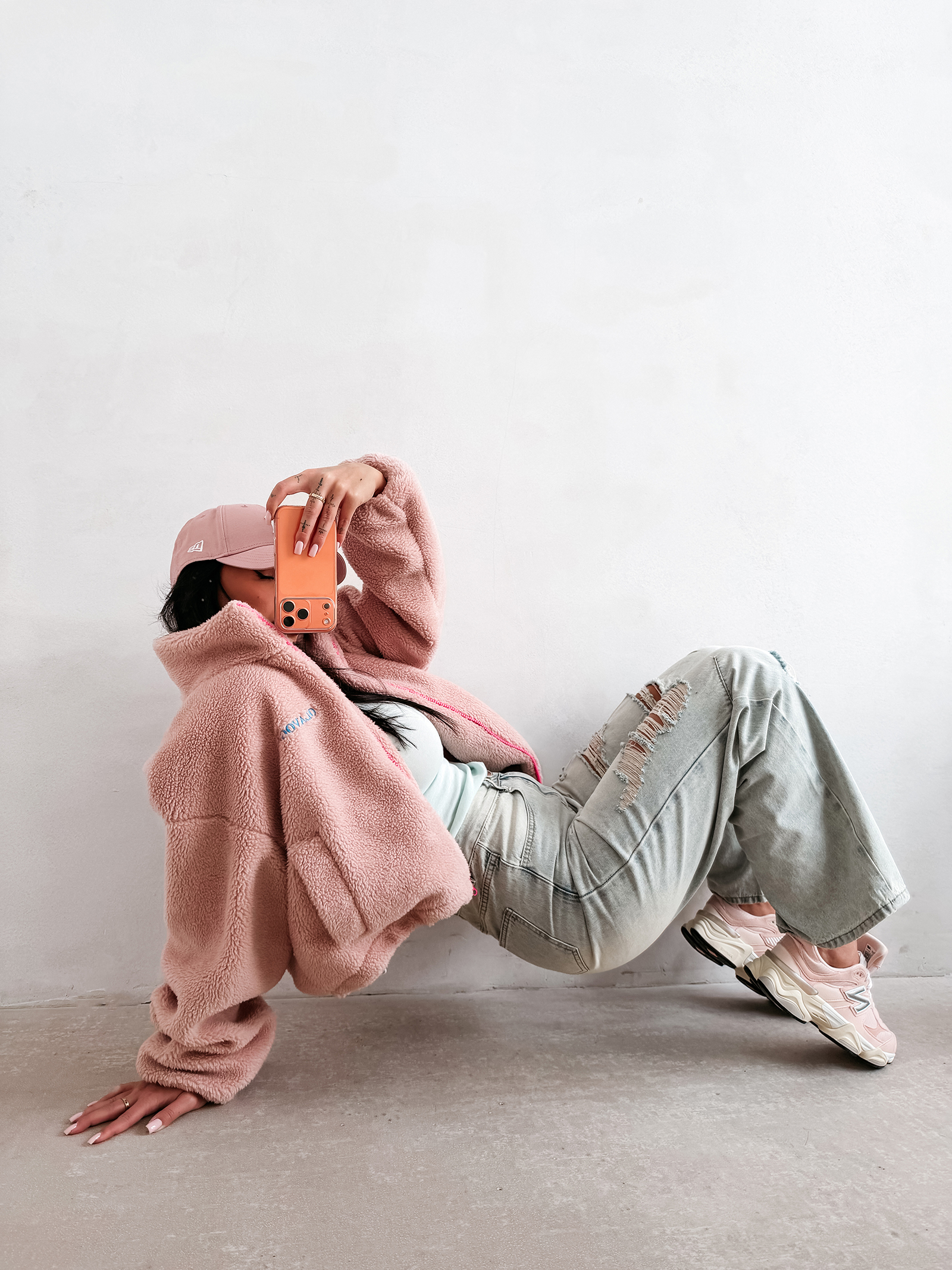 Kurtka damska OLAVOGA LORIA pudrowy róż Kurtka damska OLAVOGA LORIA pudrowy róż