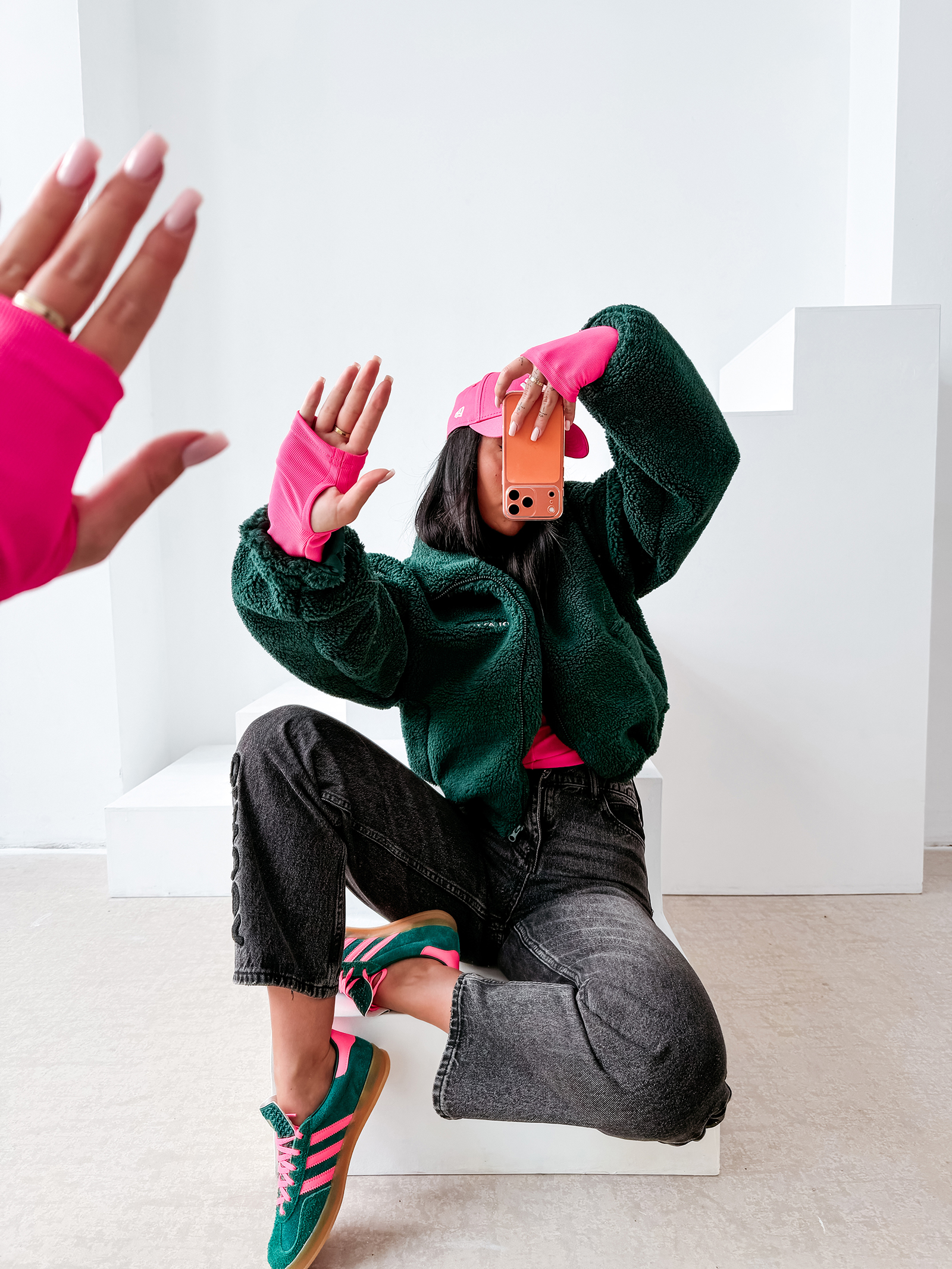 Kurtka damska OLAVOGA LORIA zielona