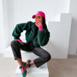 Kurtka damska OLAVOGA LORIA zielona