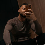 Longsleeve męski OLAVOGA ZURI cappuccino