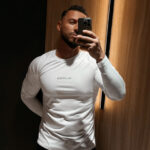 Longsleeve męski OLAVOGA ZURI ecru