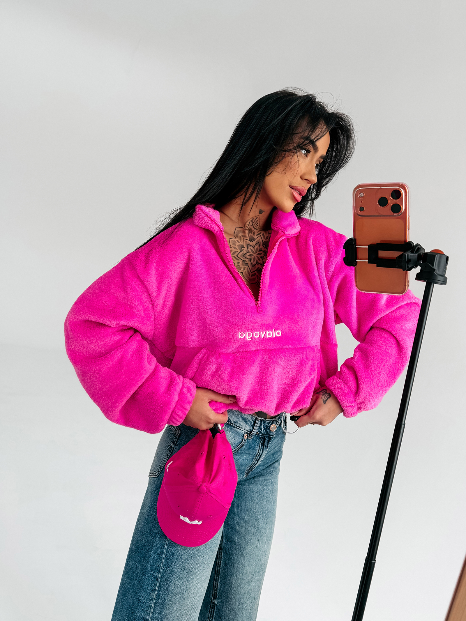 Polar damski OLAVOGA EMINO fuksja