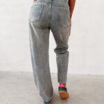 Spodnie damskie OLAVOGA EREDU niebieskie