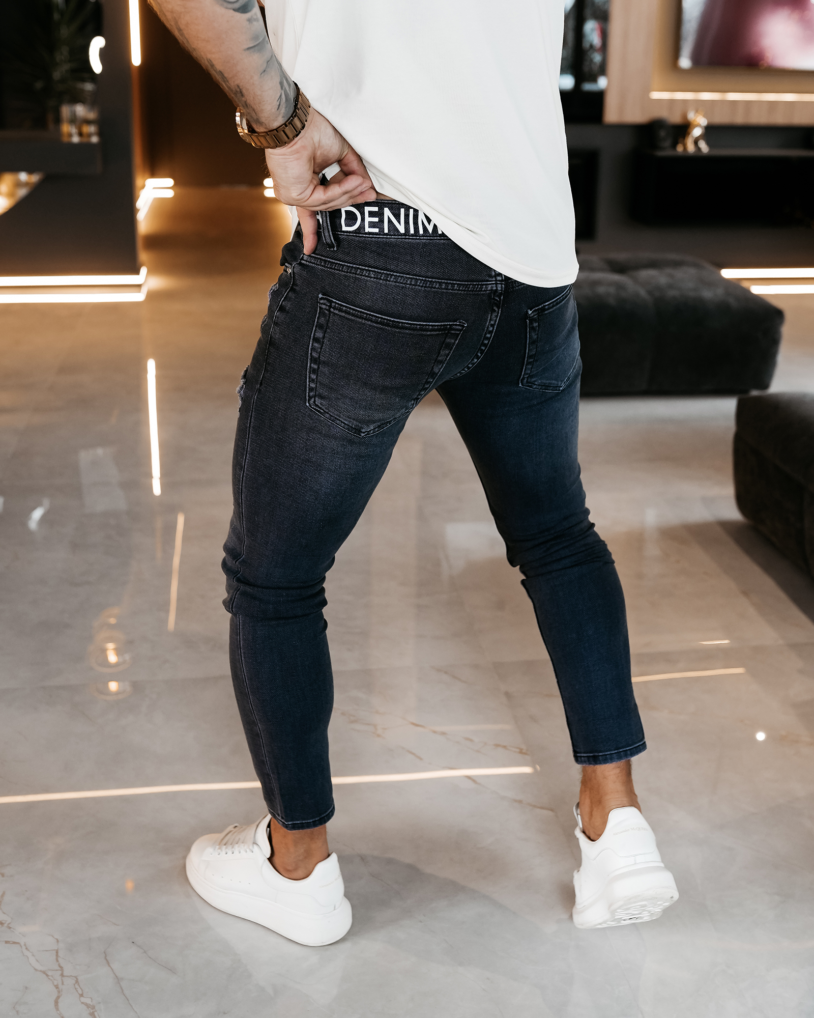 Spodnie męskie OLAVOGA SPEED granatowe