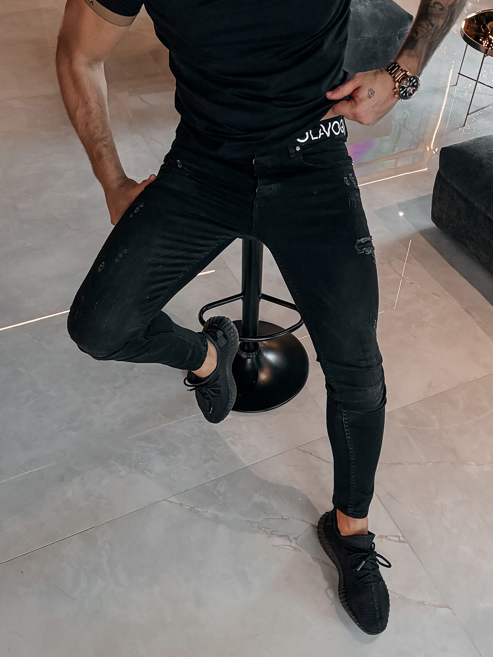 Spodnie męskie OLAVOGA SPEED czarne