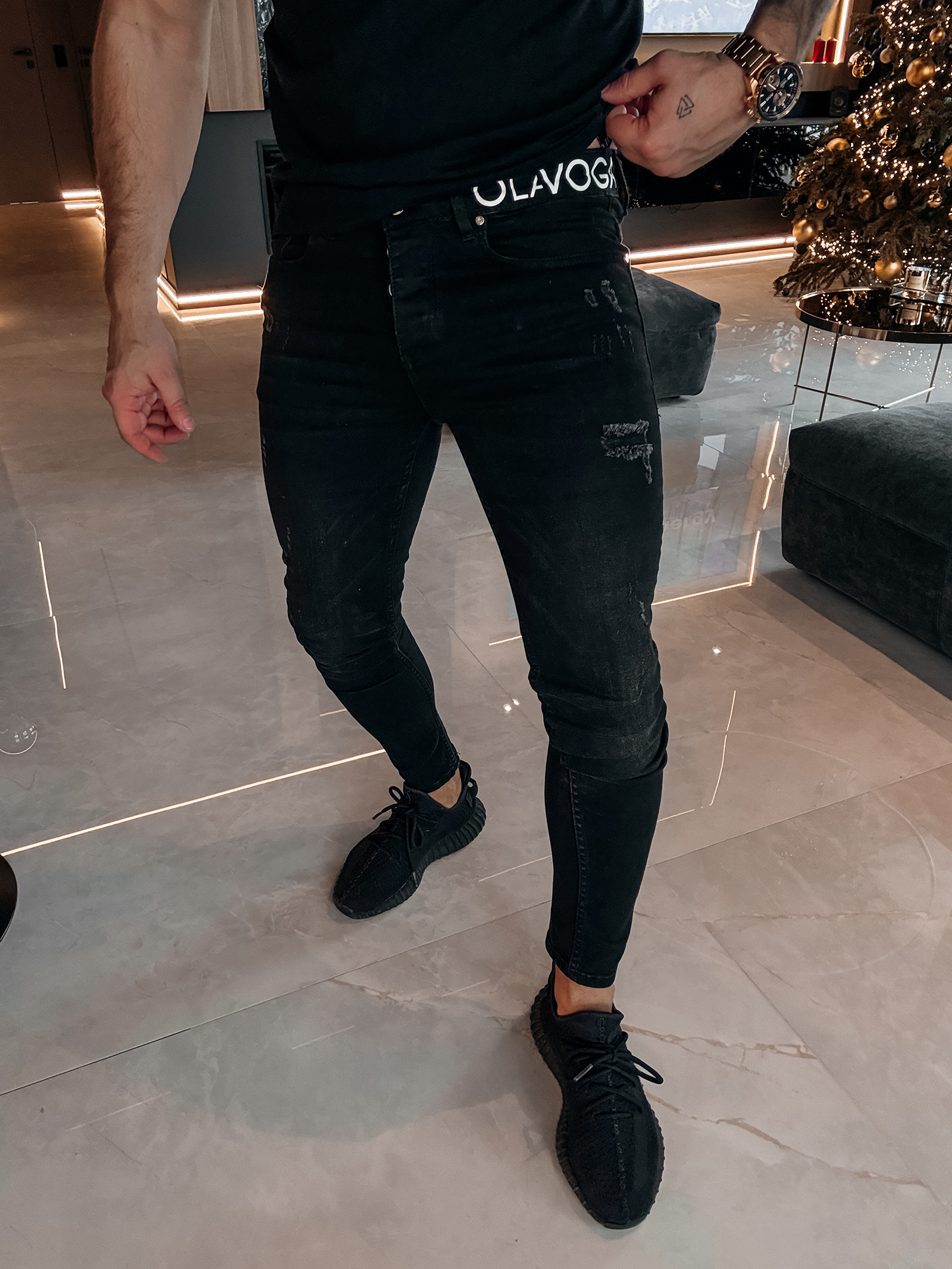 Spodnie męskie OLAVOGA SPEED czarne