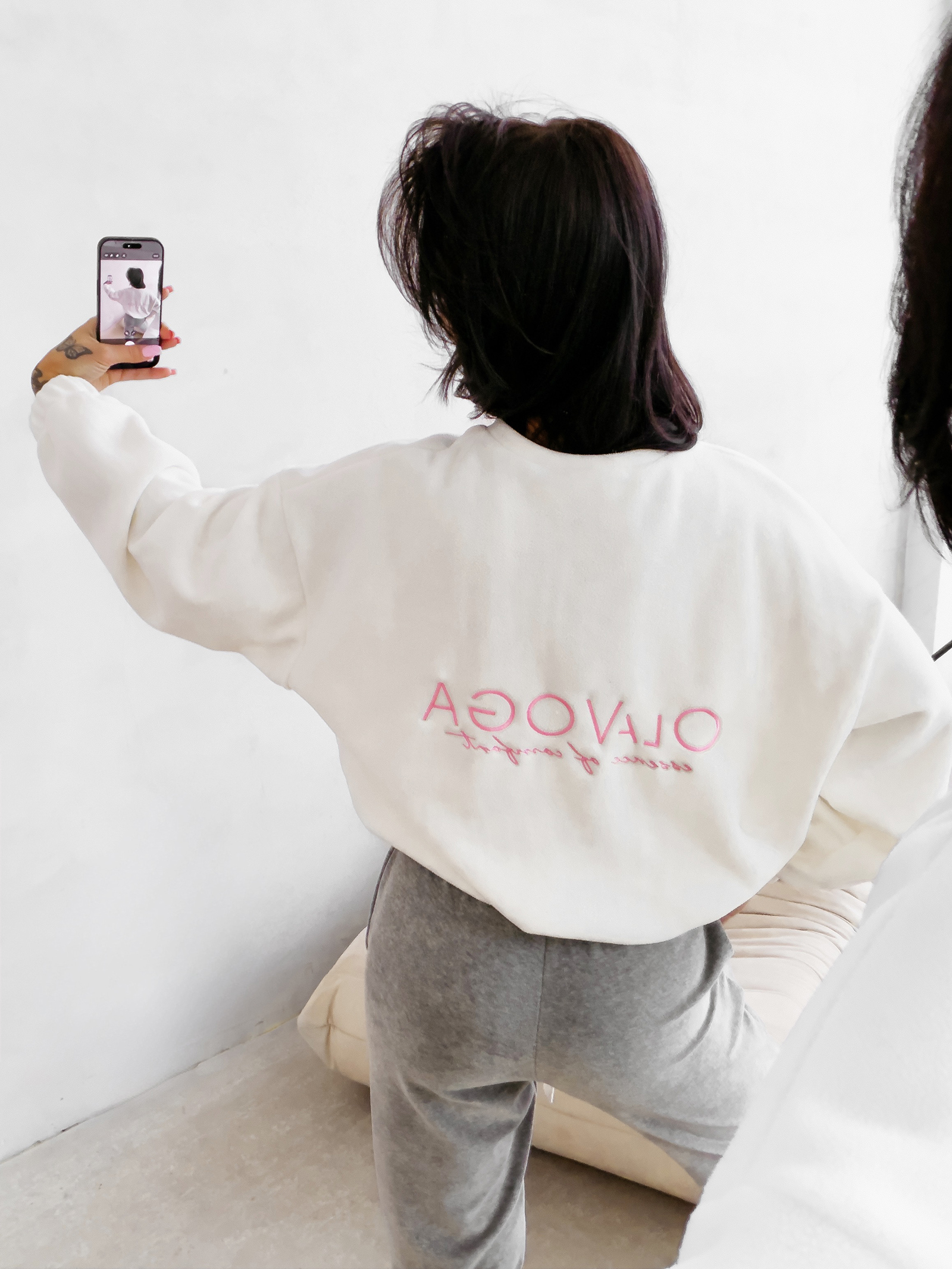 Bluza damska OLAVOGA ELENA ecru