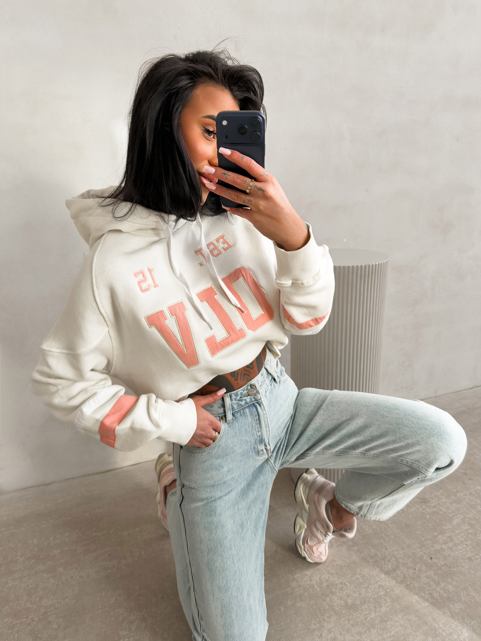 Bluza damska OLAVOGA GRAPE biała