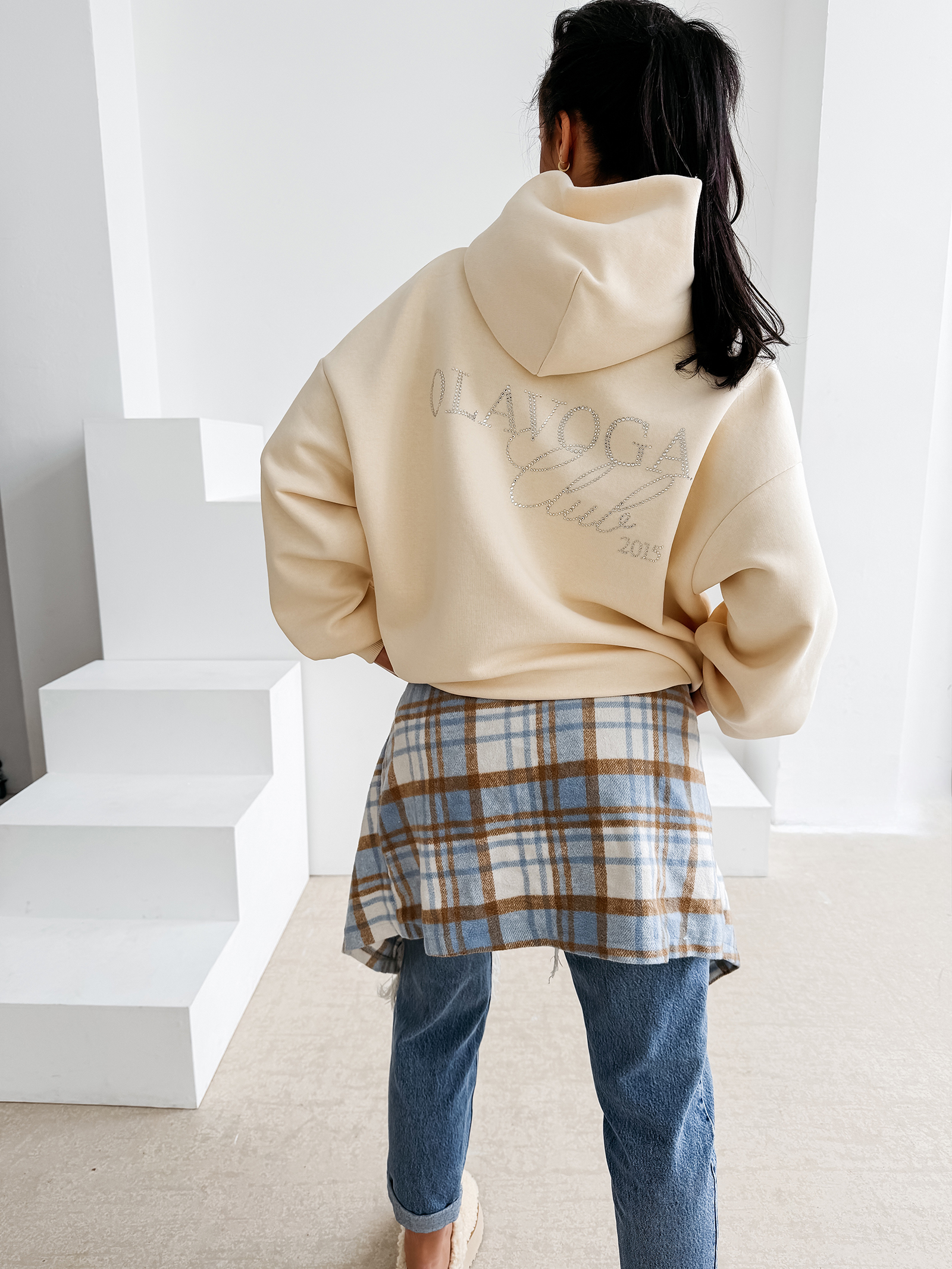 Bluza damska OLAVOGA MILEA kokosowa