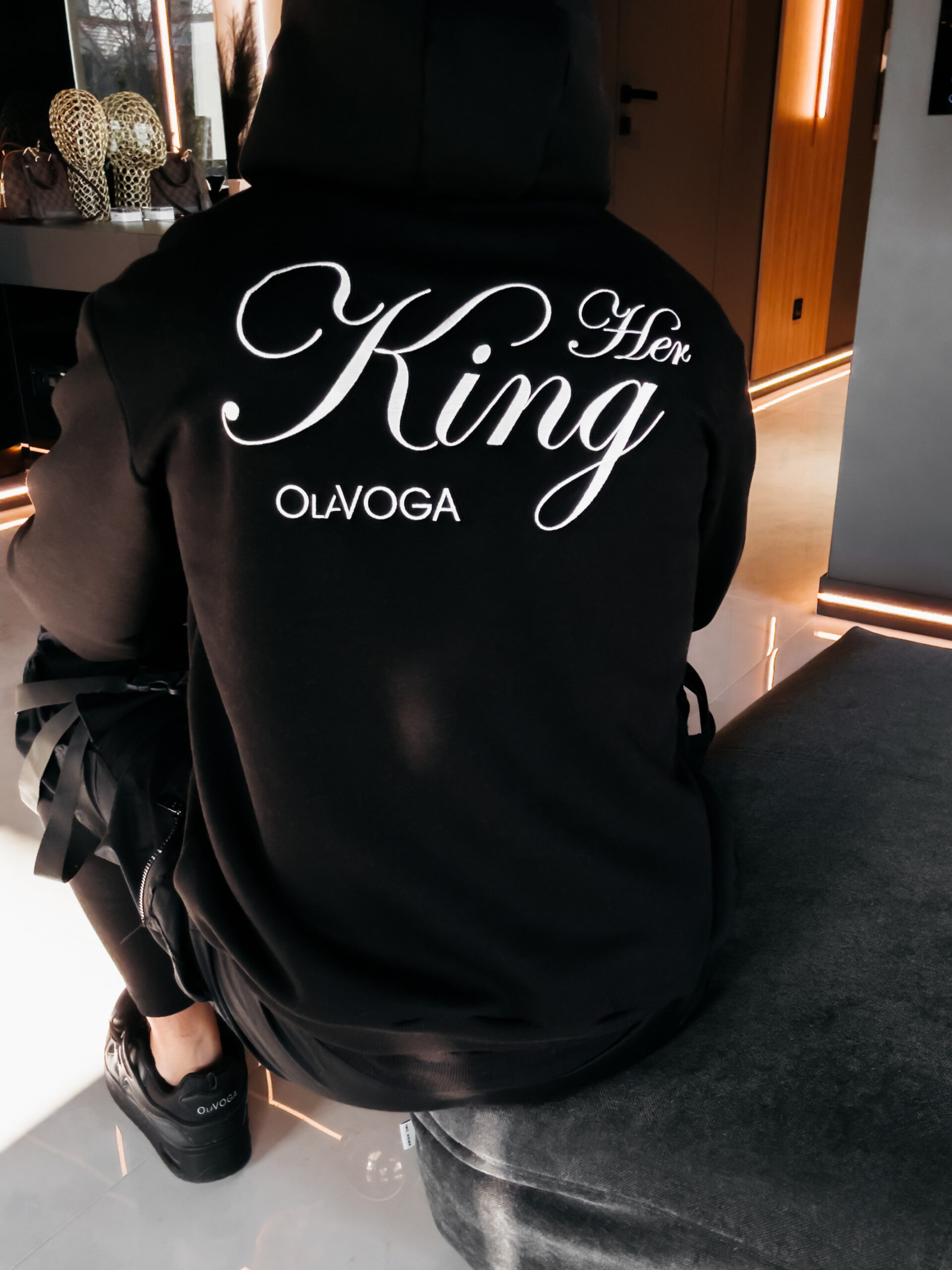 Bluza męska OLAVOGA ADORE czarna