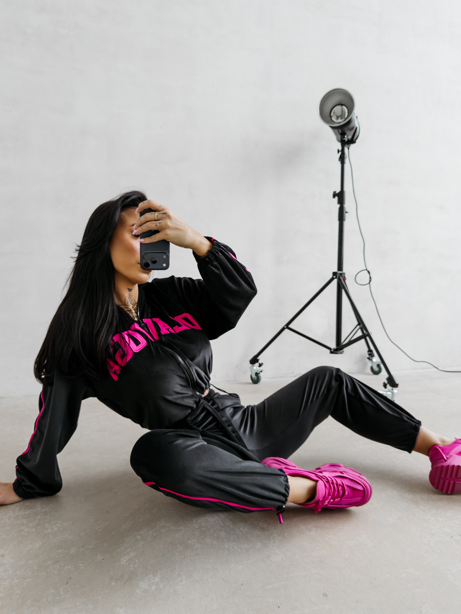 Komplet damski OLAVOGA AVONI czarny