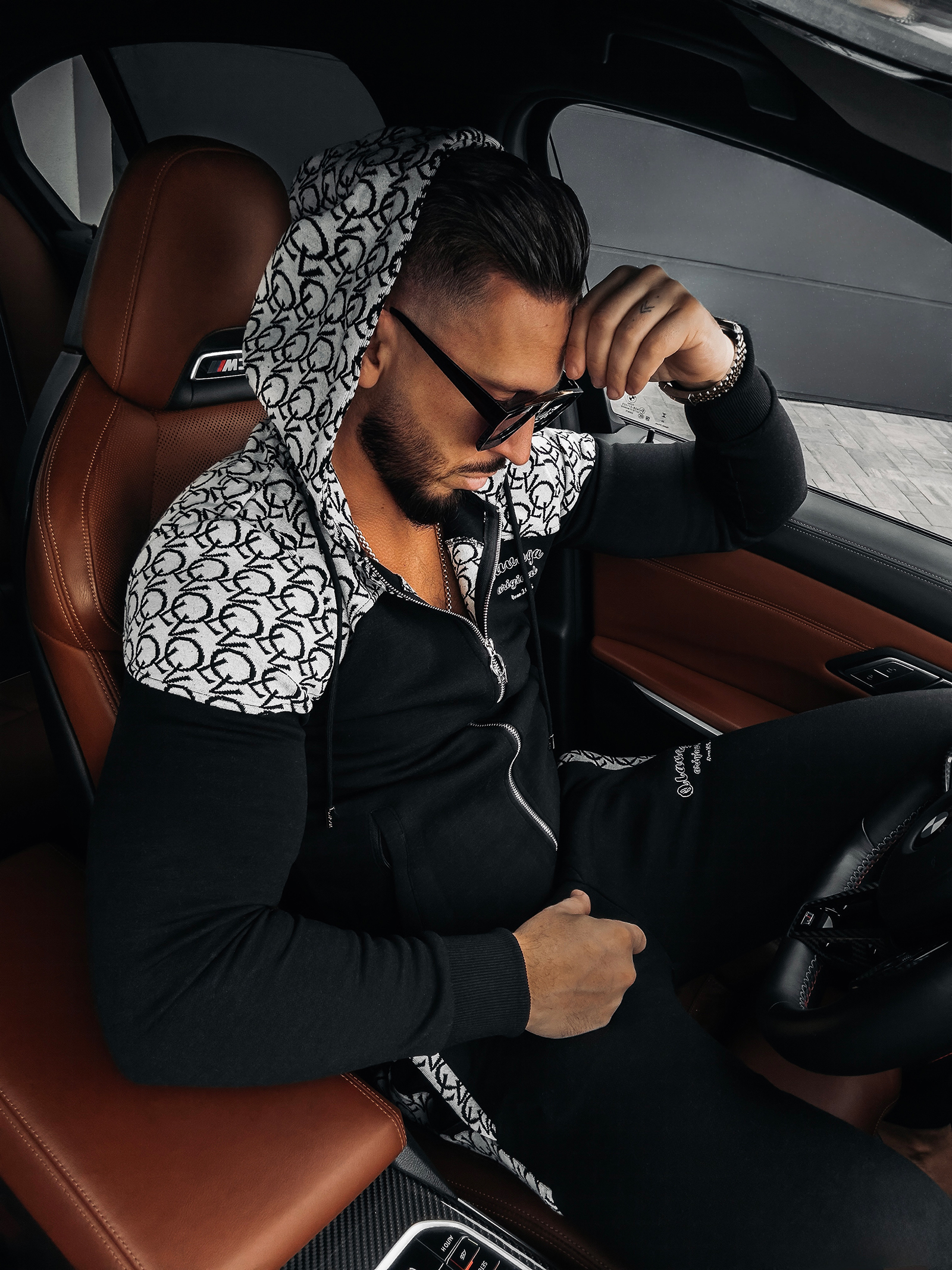 Komplet męski OLAVOGA GRAVITY czarny